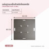 แผ่นฐานเหล็กสำหรับโครงทรัส